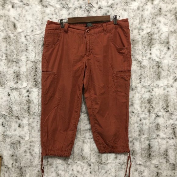 Eddie Bauer Rust Capris, size 10 - Picture 1 of 10